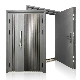 Factory Exterior Security Steel Double-Layer Door with Steel Security Doors