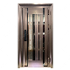  Steel Security Entrance Exterior House Model Metal Door Security Steel Door