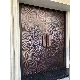 Residential Front Entry Wood Exterior Security Steel / Aluminum / Metal Door