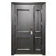 Residential Villa Main Entrance Anti-Theft Personal Custom Design Sand Gray Security Steel Door Main Door Design