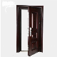 American Exterior Steel Wooden Entry Turkey Style Armored Door Cheap Steel Security Door Design manufacturer