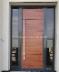  Middle Opening Security Aluminum and Glass Main Entry Door for Kuwait Zf-Ds-100