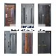  Xtd Custom European Design Copper Painting Steel Security Entrance Door