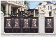 European Style Aluminum Front Gates Driveway Gates with Poket Door or Small Door