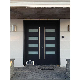 Modern American Design Exterior Front Entry Doors Double Security Door Wrought Iron Front Entry Door manufacturer