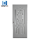 Decorative Interior Primed American Steel Door Skin Panels with Embossed Flower