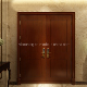 Modern Simple Design Fireproof Steel Security Door for Home Decoration Zf-Ds-104