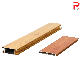 6063 Wooden Transfer Aluminum Extrusion Profile for Window Door manufacturer