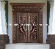  House Decoration Strong and Luxury Casting Aluminum Door for Villa