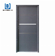 Fangda Simple Modern Style Grey Steel Security Door manufacturer