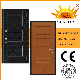  Exterior Wood Skin Interior Security Steel Door (SC-A204)