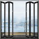  Customized Waterproof Heatproof Exterior Aluminum Sliding Glass Bifold Door Price