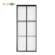 Interior Sliding Steel Frame Glass Door 6-Lite