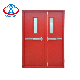 Ulul Certificated Zhtdoors Factory Directly Supply Modern Black Fire Exit Rated Proof Steel Door