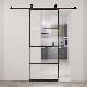 Glass Sliding Barn Door for Home Interior Decoration From China Glass Door Factory