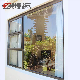 Aluminum Frame Casement Glass Windows and Door for Back Yard Kitchen Window Customized Design Combinated Window and Door