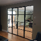 Wholesale Price Steel Framed Crittall Style Iron Glass Door manufacturer