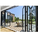 Thermal Break Aluminum Windows Doors Exterior Aluminum Glass Folding Door