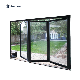 Dp50 System Miami Dade Approved Best Sound Proof Big Folding Glass Door manufacturer