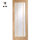  Engineered Wood Frame with Oak Veneer and Frosted Glass Bathroom Pocket Door