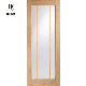 Engineered Wood Frame with Oak Veneer and Frosted Glass Bathroom Pocket Door