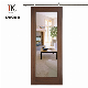  Wood Main Door Designs Natural Walnut Veneer Mirrored Barn Door Slab