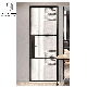 Contemporary Heavy Duty Residential Black Color Internal Glass Door manufacturer