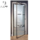  Contemporary Heavy Duty Residential Black Indoor Glass Door