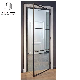 Contemporary Heavy Duty Residential Black Color External Glass Door