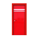 Heat & Sound Resistant Waterproof WPC Material Bedroom Door PVC Bathroom Door manufacturer