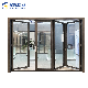 Customizable Sound Proof Aluminium French/Casement/Hinged Door Factory, 24mm Double Glass Assembled Villa Aluminum Door