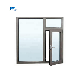  European Style Aluminum Alloy Black Color Interior Casement Windows and Doors