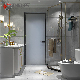 Modern Design Bathroom Glass Door Shower Room Aluminum Door for Wc Toilet Room Interior Bathroom Hinged Doors manufacturer