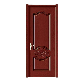 Low Price Hotel Room PVC Toilet Wooden Doors Interior Wood Door