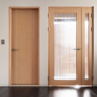 Good Quality Interior House Wooden Door for Bedroom, Toilet, Bathroom