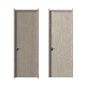  Hotel Wooden Bedroom Melamine MDF Door with Frames