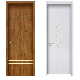 Modern House Bathroom WPC Door Interior MDF WPC/PVC Door