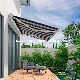 Retractable Sun Shade Shelter Awning 95% UV Block Pergola Balcony Awning For Garden manufacturer