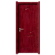 Front Door Paneled Flush Wooden Veneer PVC WPC Solid Wood Doors Design Frame for Bedroom