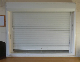 Aluminum Wind Resistant Bullet Proof Vertical Rolling Shutter Garage Door manufacturer