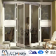  Wholesale Conch Casement PVC/UPVC Door Swing Plastic Door with Steel Reinforcement