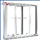  Heat Insulation Plastic Hollow Glass Door with Factory Price