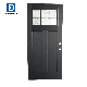  Fangda Decorative Glass Modern Grey Fiberglass External Access Door