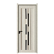 Hot Sale New Design Made in China Inter Wood Door Price MDF Wooden Door with Groove Design