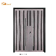  Factory Price Entry Doors Double Exterior Modern with Side Glass Panel