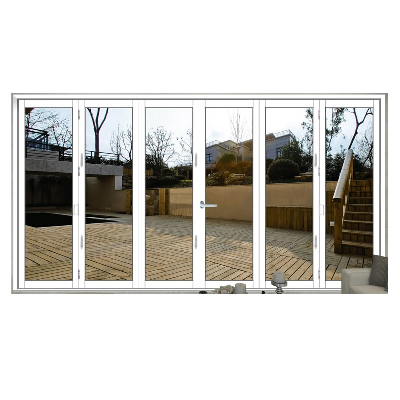 2020 Hot Sale Customize White PVC Folding Door for Interior