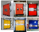 Industrial Overhead Auto Repairing Zipper High Speed Fast Acting Vinyl Doors for Logistics