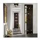 Modern Wood Interior Flush Invisible Door Design with Hidden Hinge Frameless Door