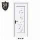 Modern Design Bedroom MDF Casement Doors Interior PVC Swing Door