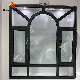 Aluminum/PVC Awning Window for Kitchen Living Room with Mesh and Double Glasses